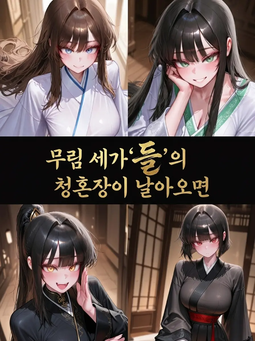 Michalle의 무림 세가'들'의 청혼장이 날아오면