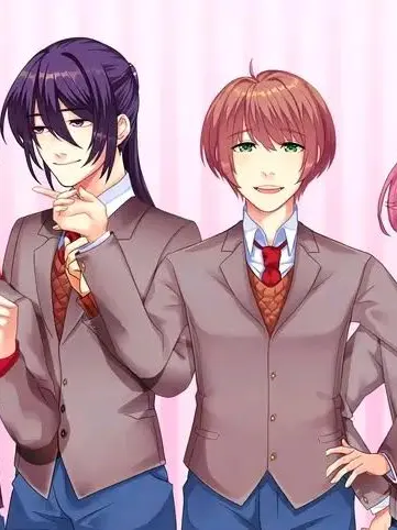 g0reK1ttyz_qwq의 Doki Doki Literature Club Boys.