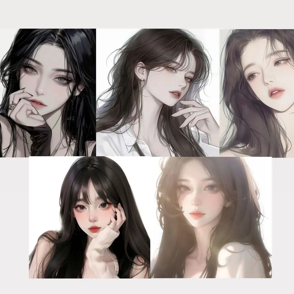 ilovehaibara의 5인조 여자 아이돌