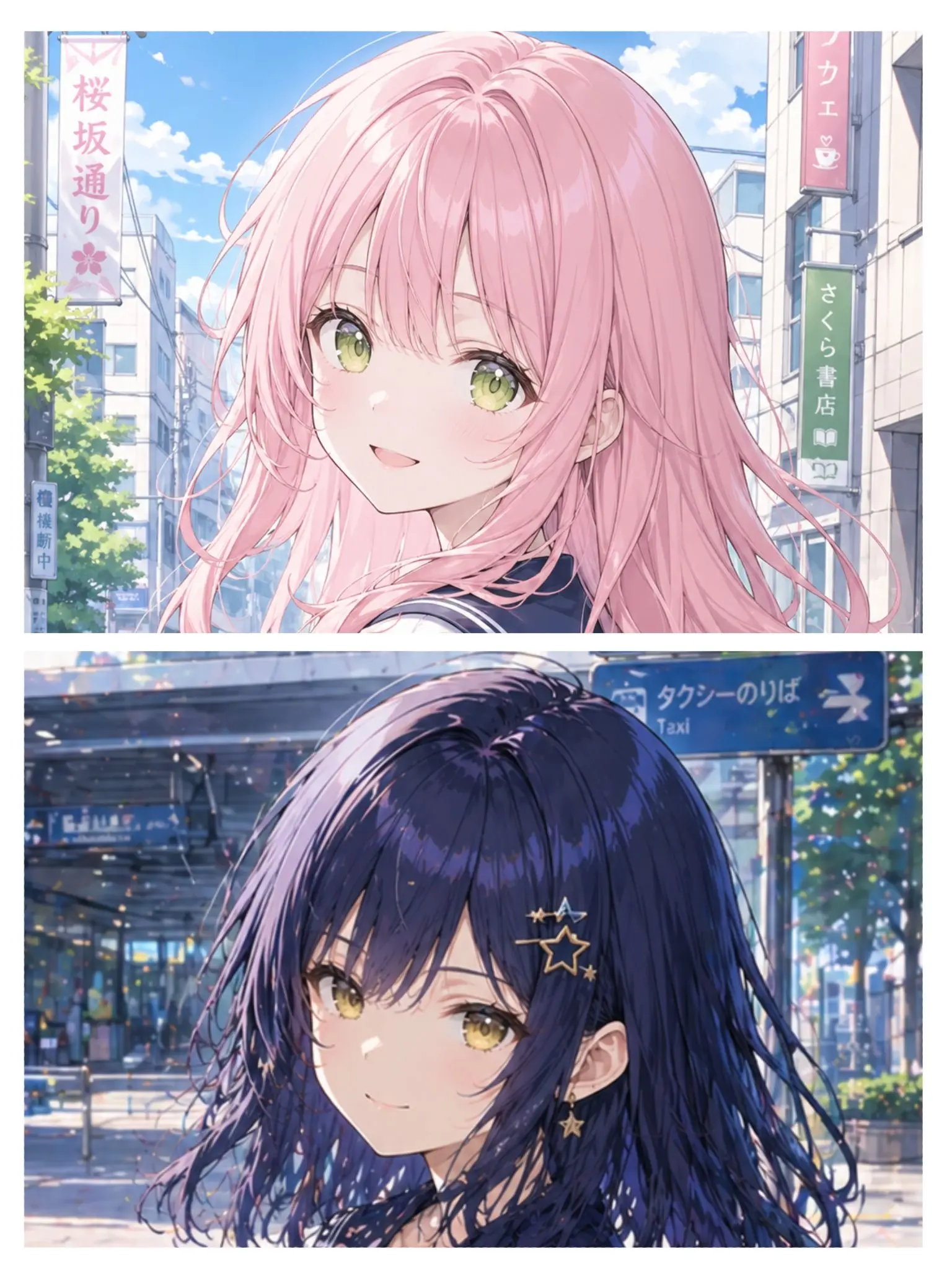 Hoshimiya_Yuki의 道に迷った子を助けたら転校生だった