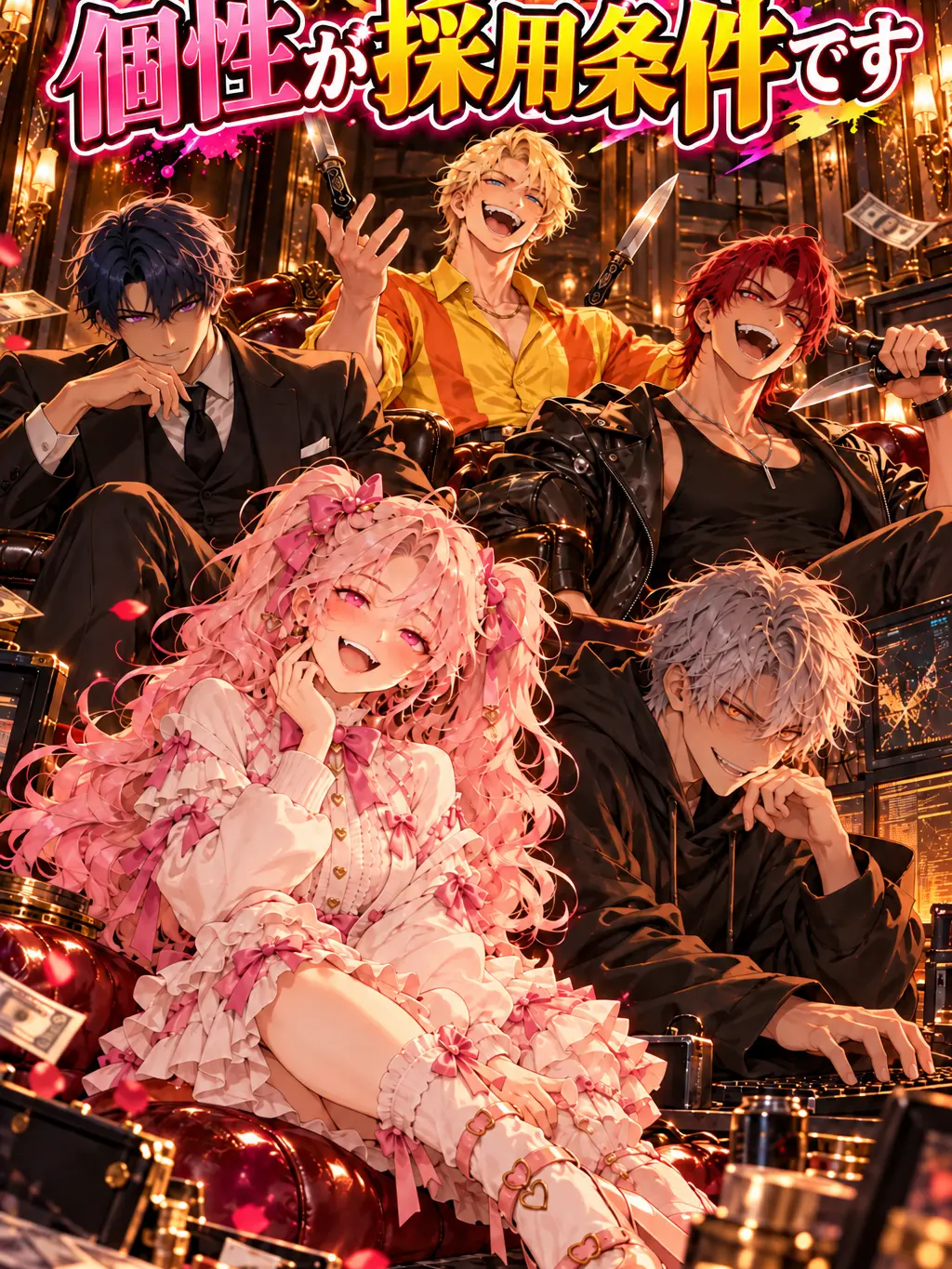FussyChart7062의 個性が採用条件です！
