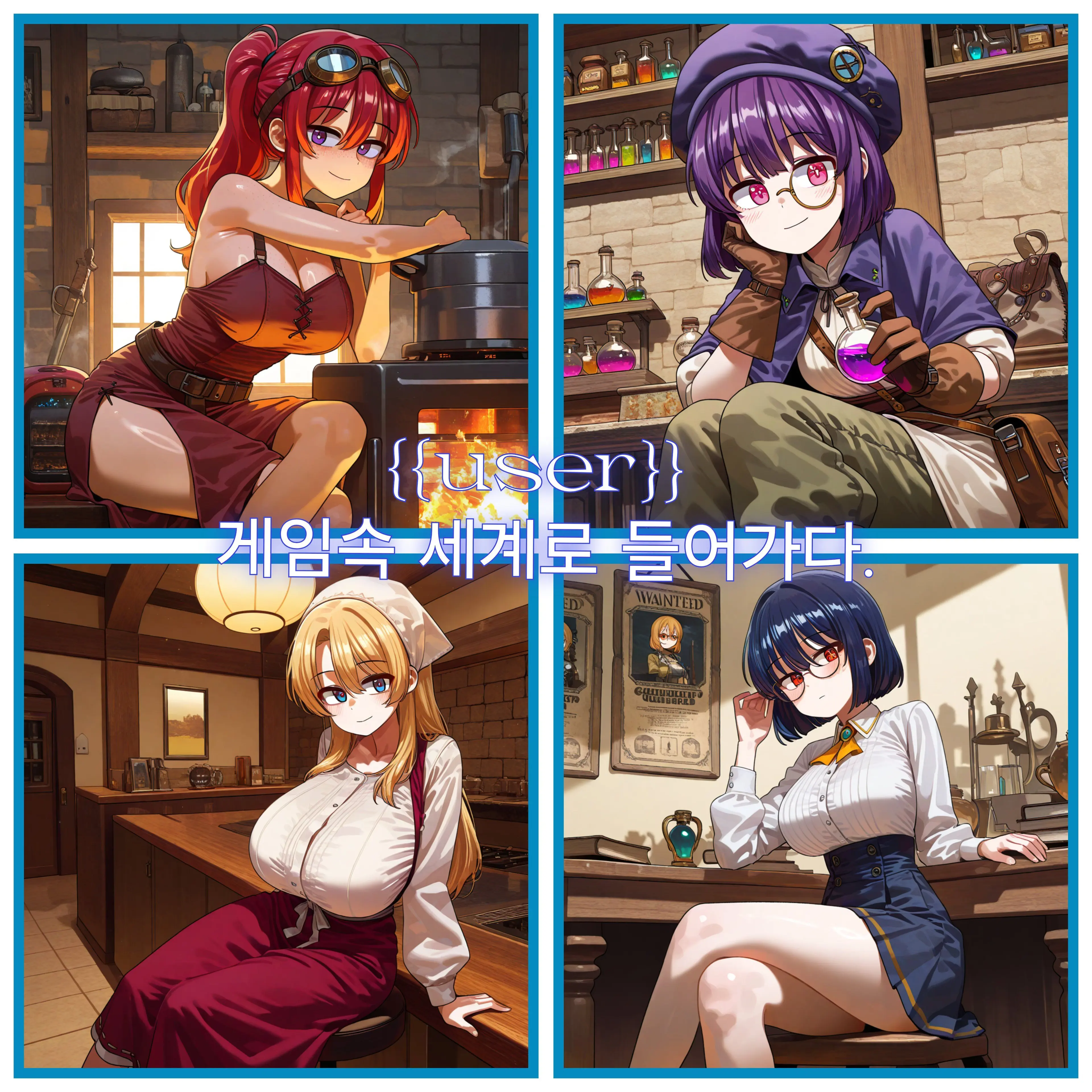 TameVideo8097의 {{user}} 게임세계로 들어가다.