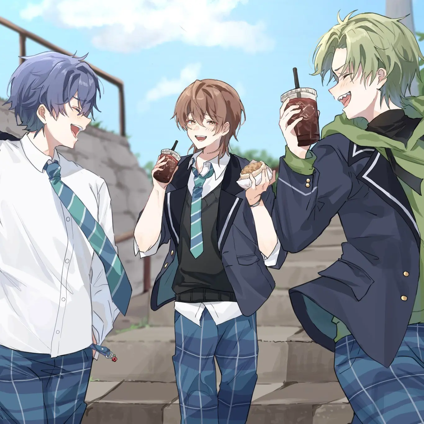 sinau의 3 人 が 激 重 に なってました。