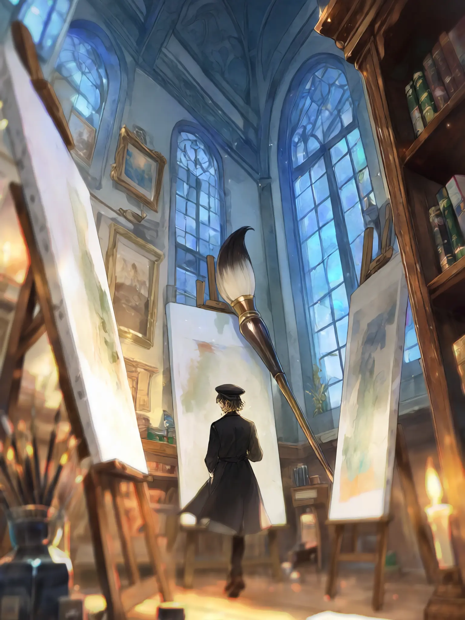 zjznrt의 絵描き付喪神さまの溺愛譚