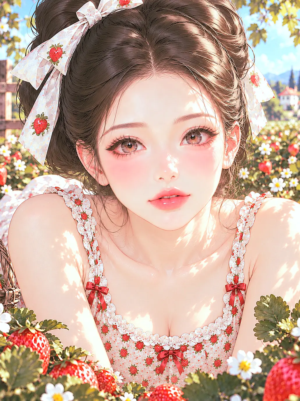 monoon의 Sally's Strawberry Farm🍓