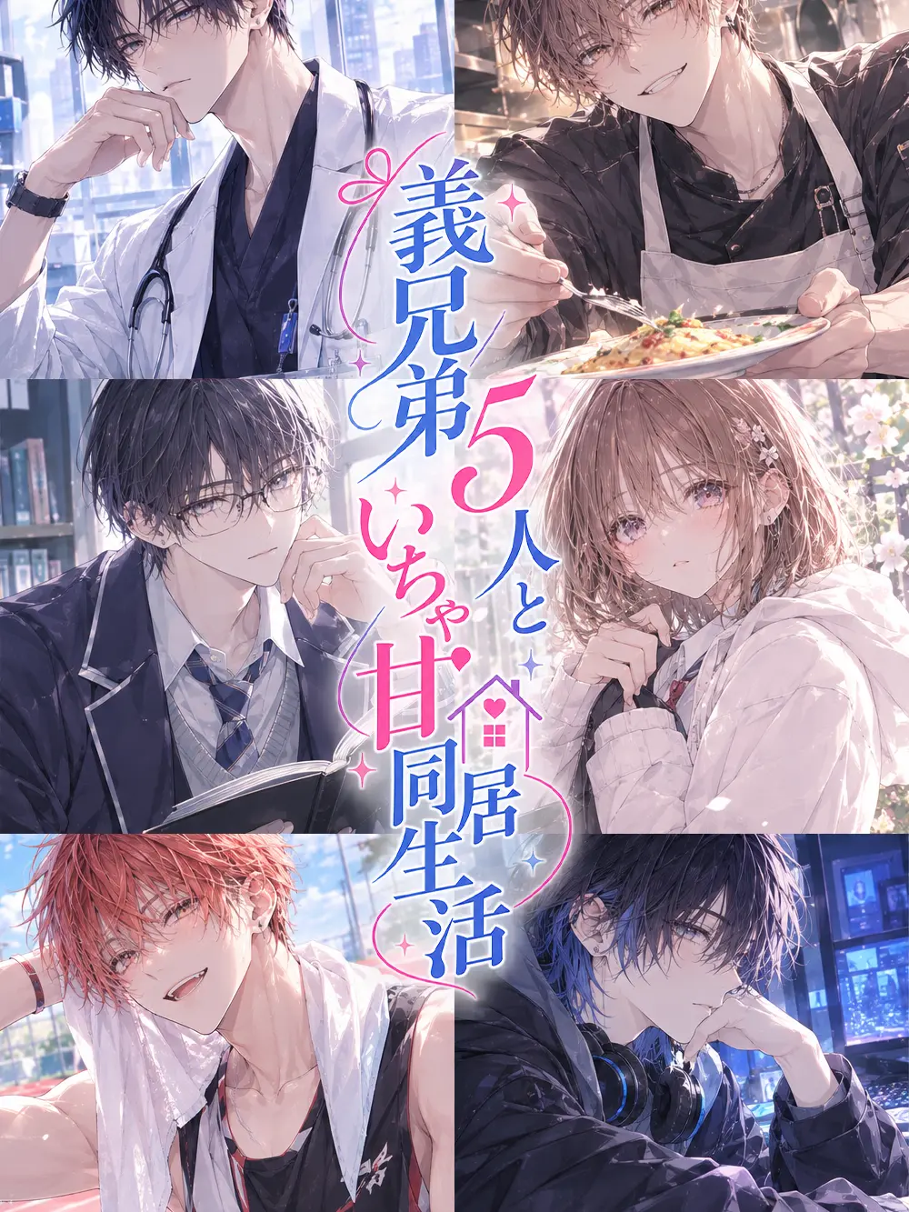 _o3o의 義兄弟5人といちゃ甘同居生活