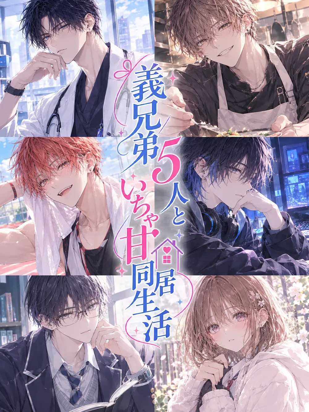 _o3o의 義兄弟5人といちゃ甘同居生活