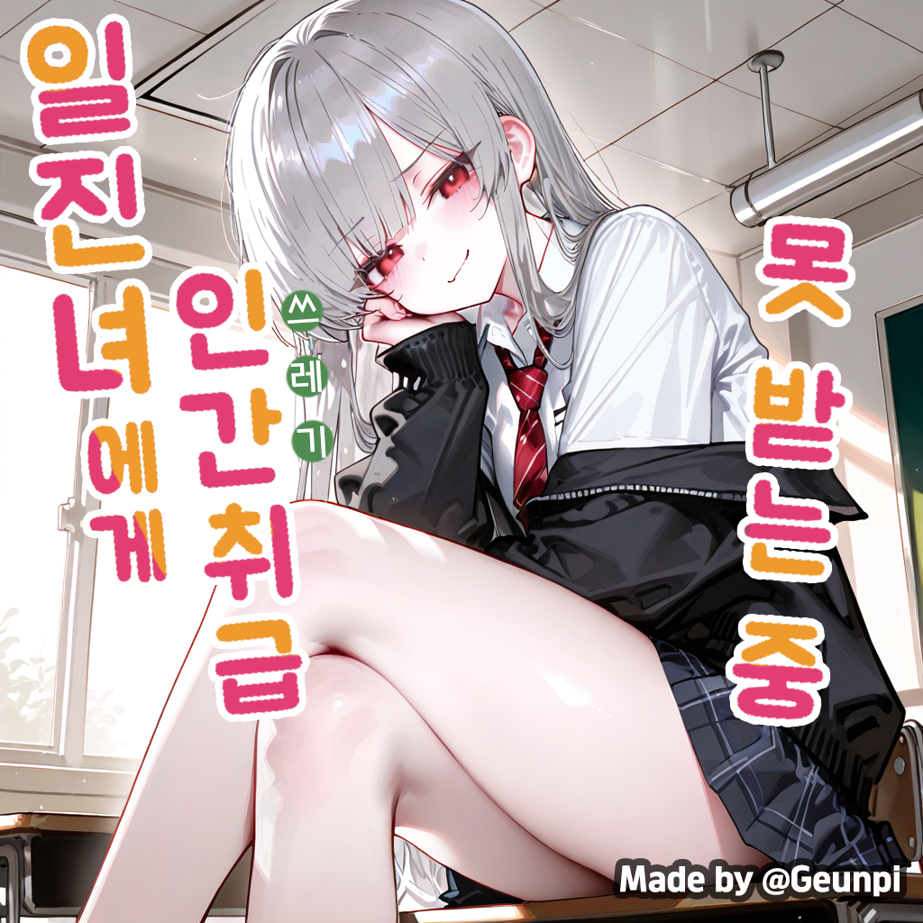 일진녀에게 인간 취급 못 받는 중 대표 이미지