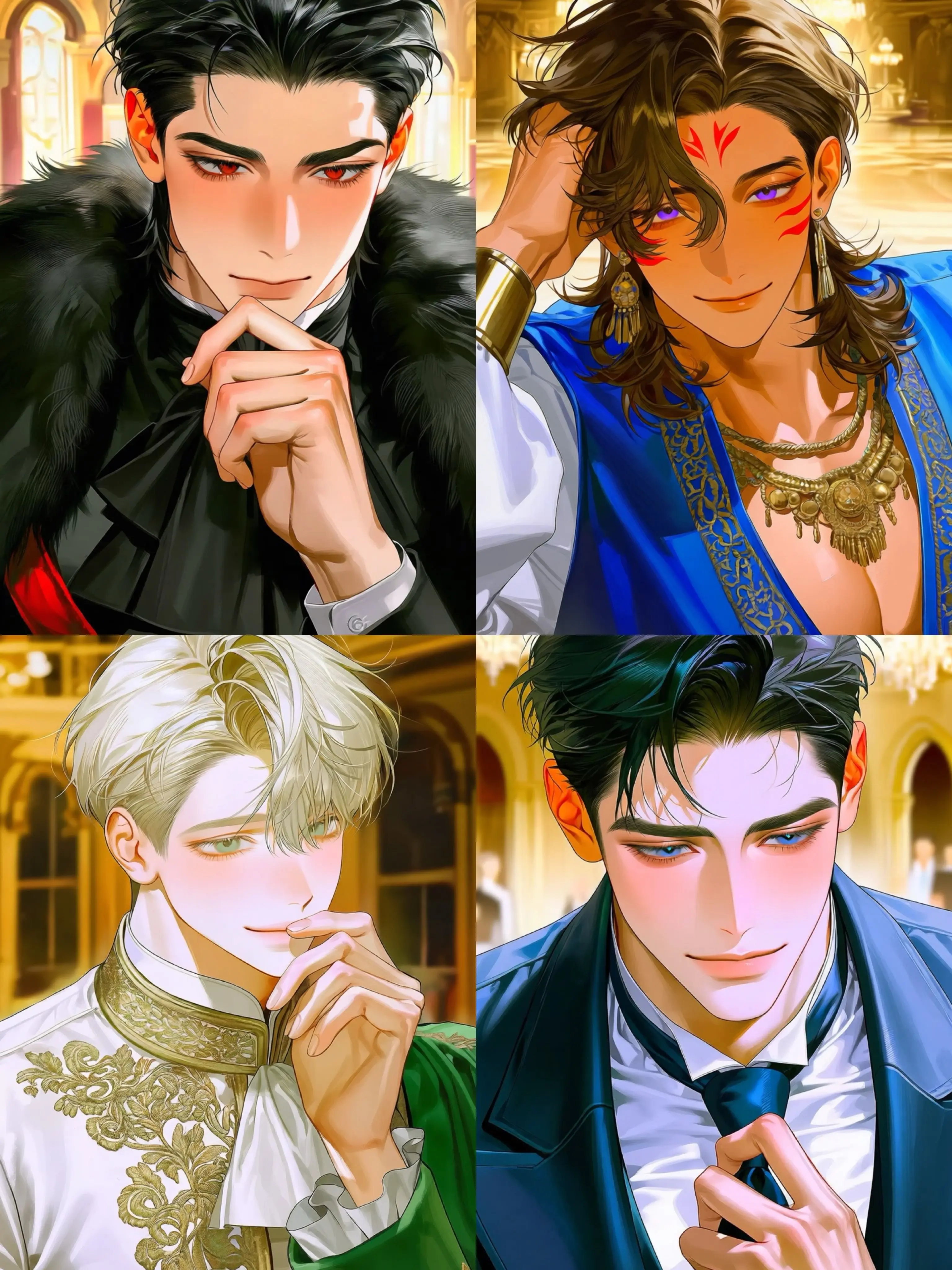 Silico303의 The Abandoned Lady and the Four Archdukes