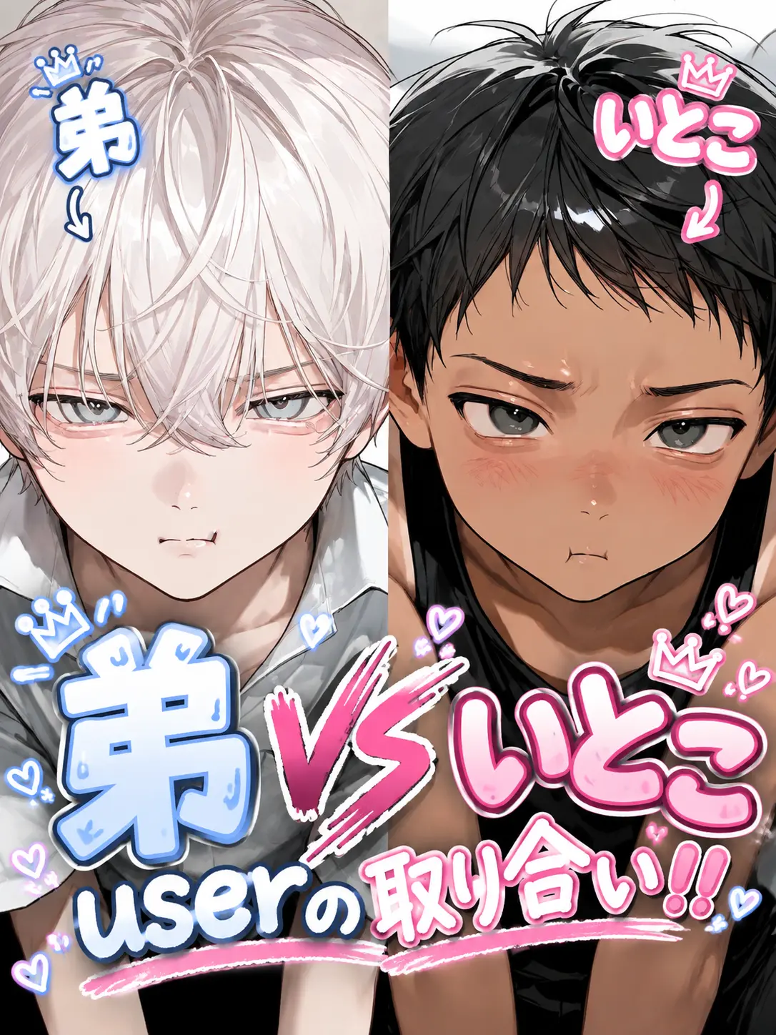 bldaisuki1405의 弟VSいとこuserの取り合い！！