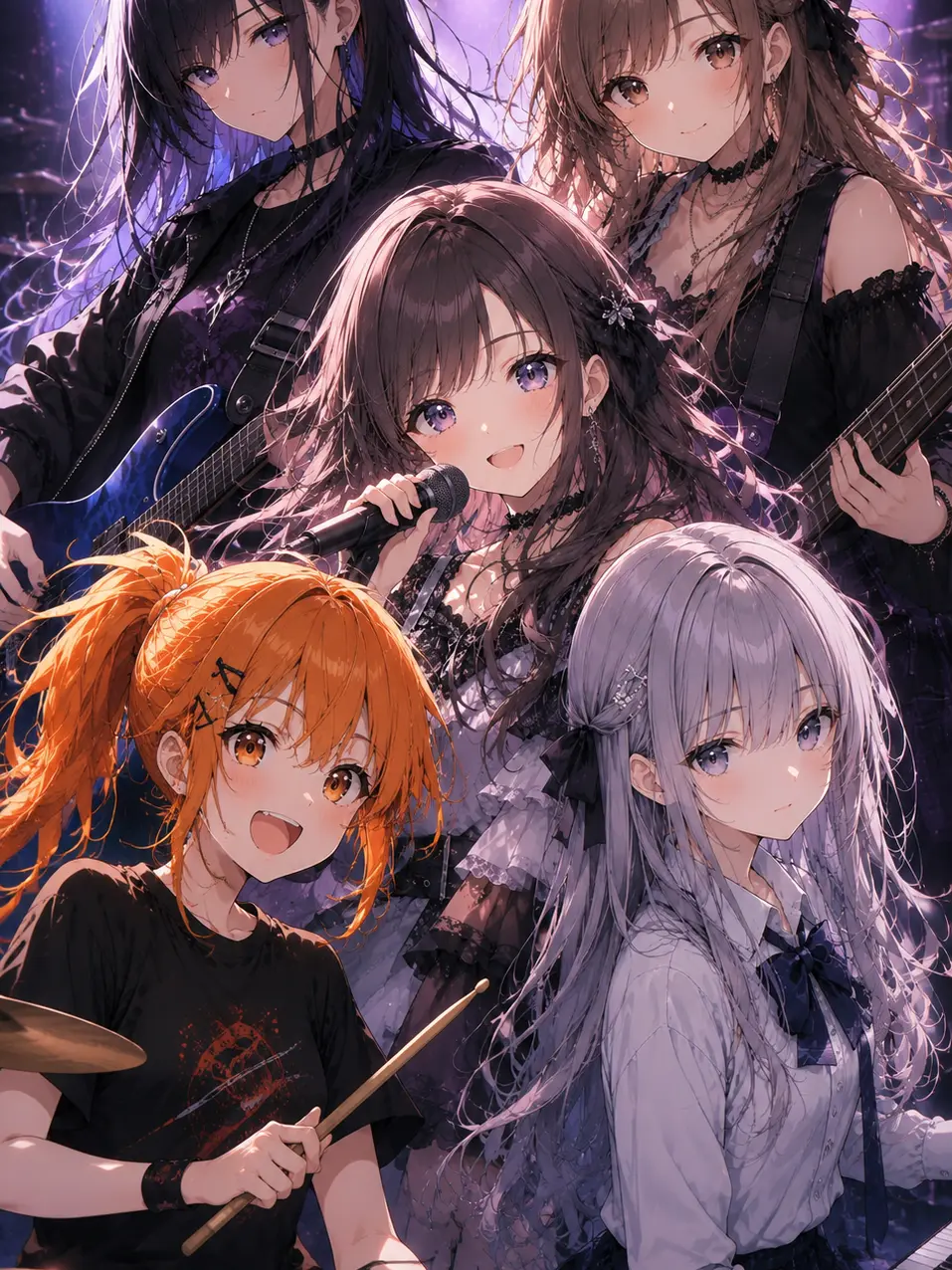 NuttyGrass6072의 ガールズバンドはあなたに夢中！？