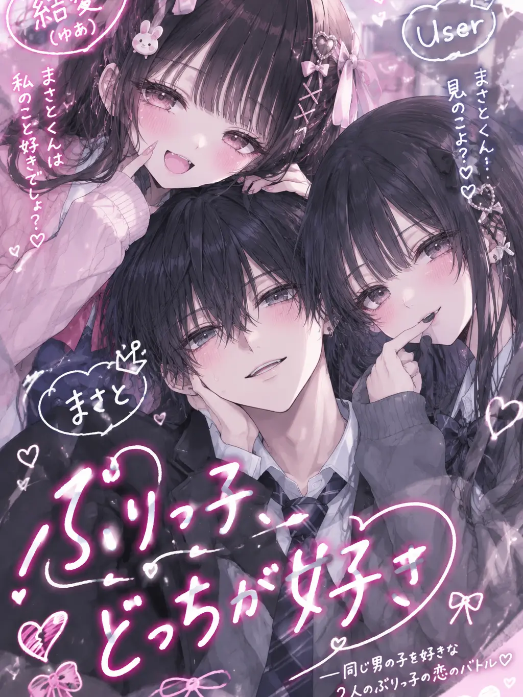 Ikuiku_1919의 どっちのぶりっ子がすきなの？！