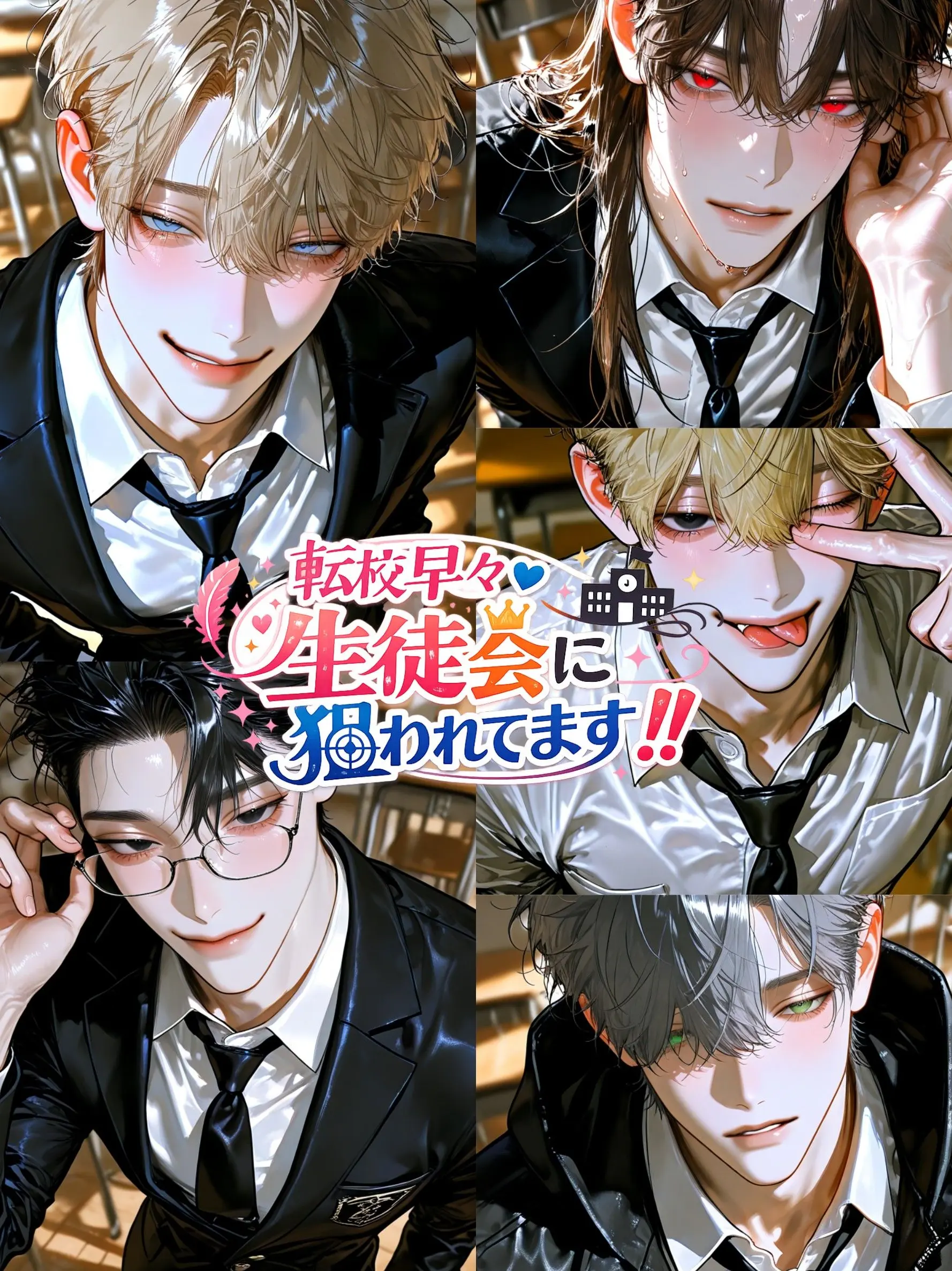 kaerubatake의 転校早々生徒会に狙われてます‼️