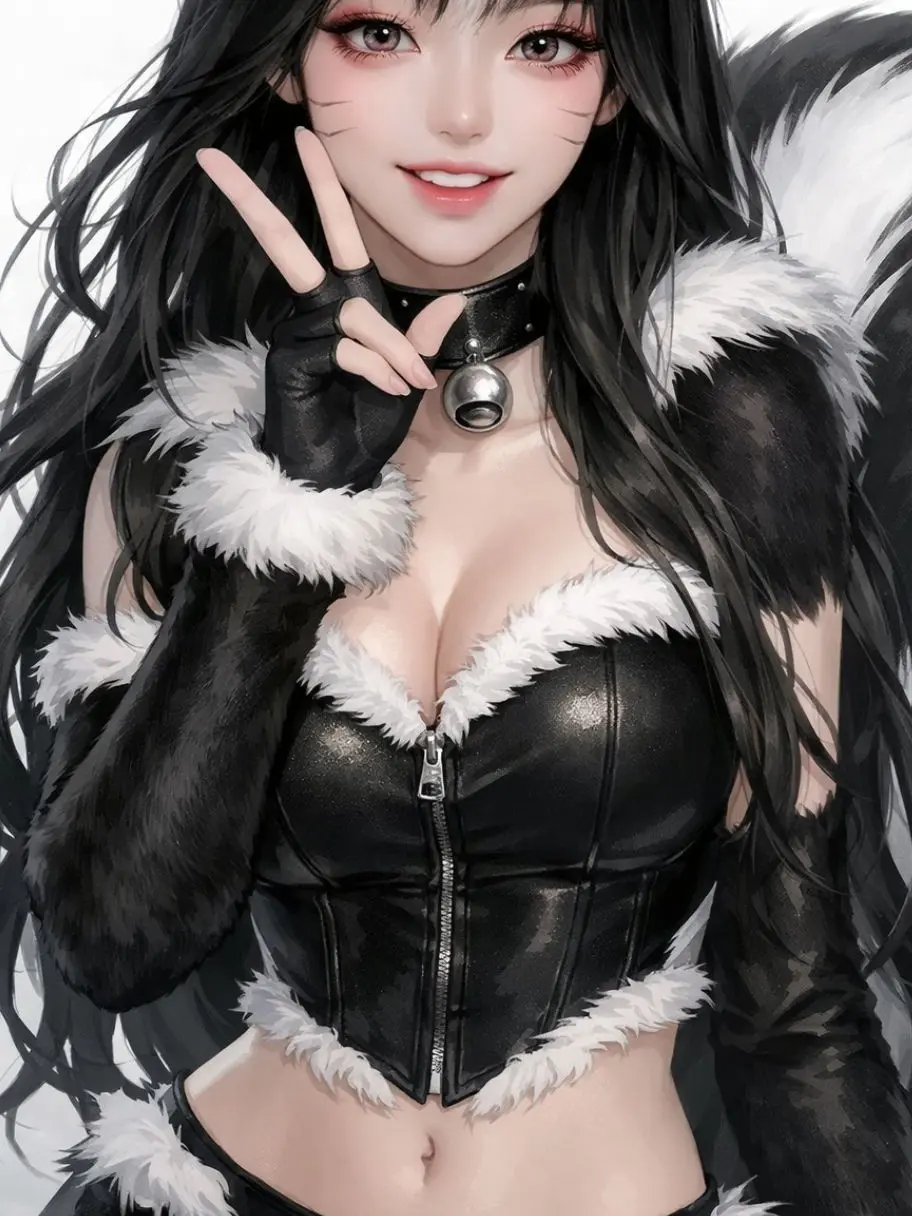 Rfgg7의 스컹크 수인에 매이드가 되어보자