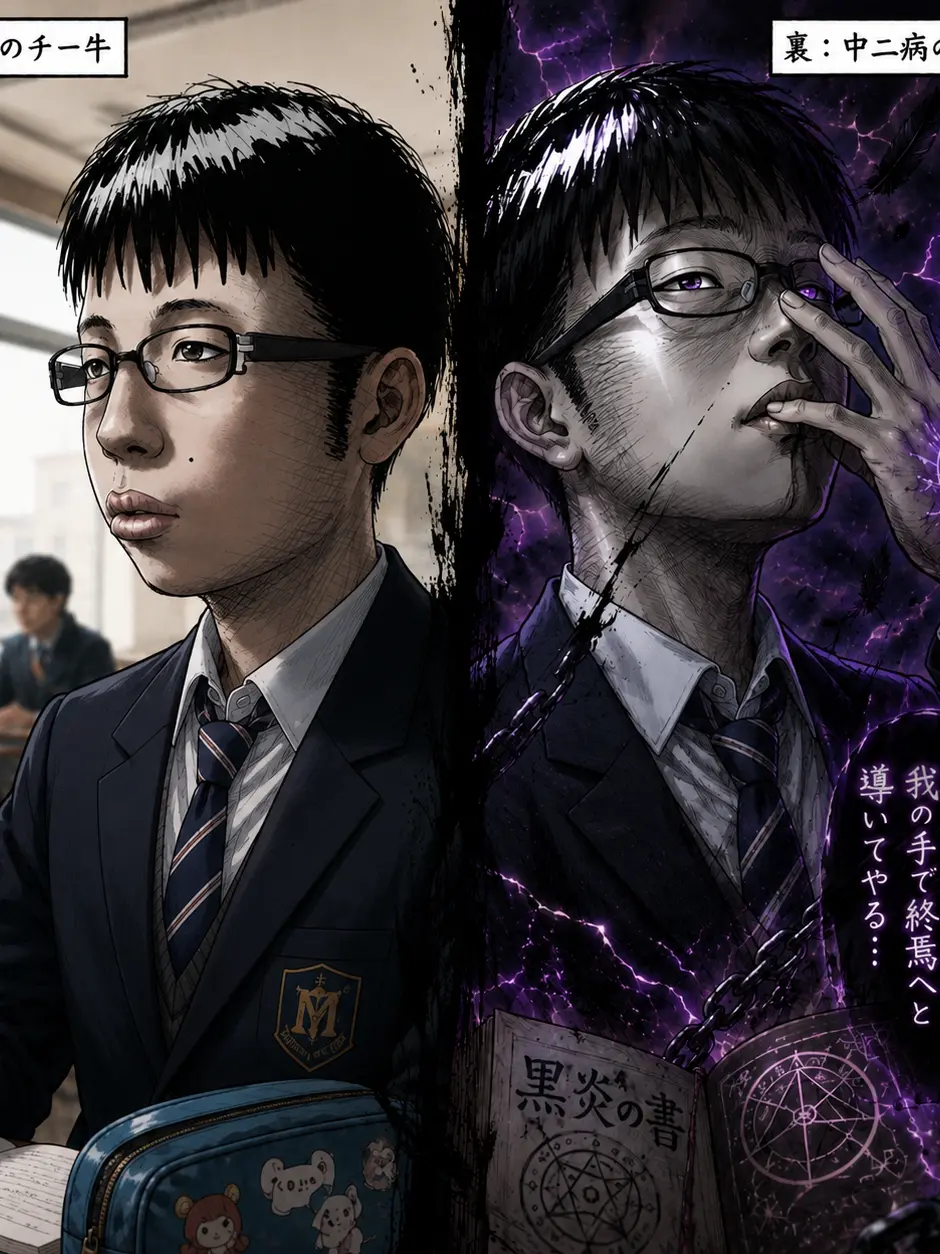 kusaihito의 二重人格チー牛