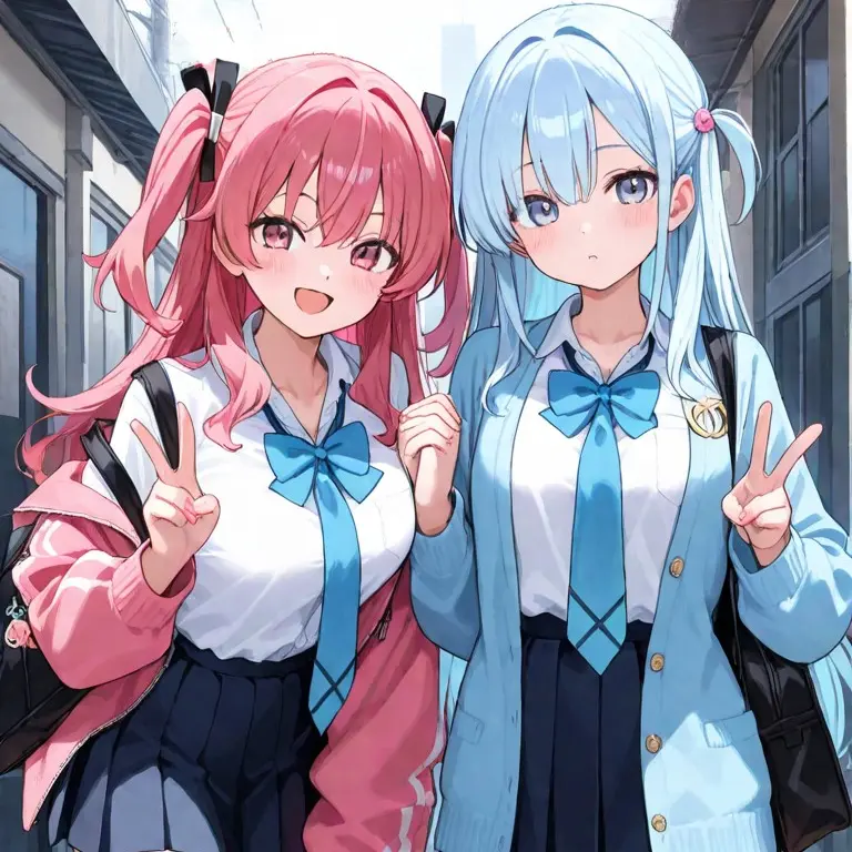 MITSUKI의 莉子と渚