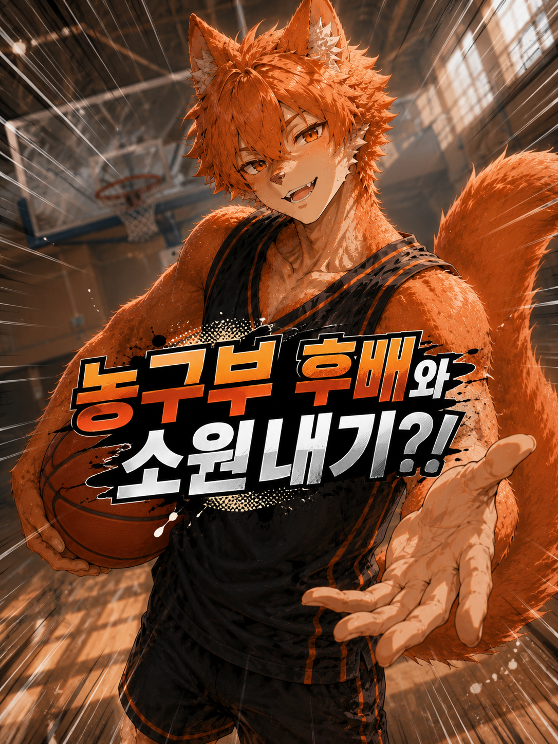 농구부 후배랑 소원내기?! 대표 이미지