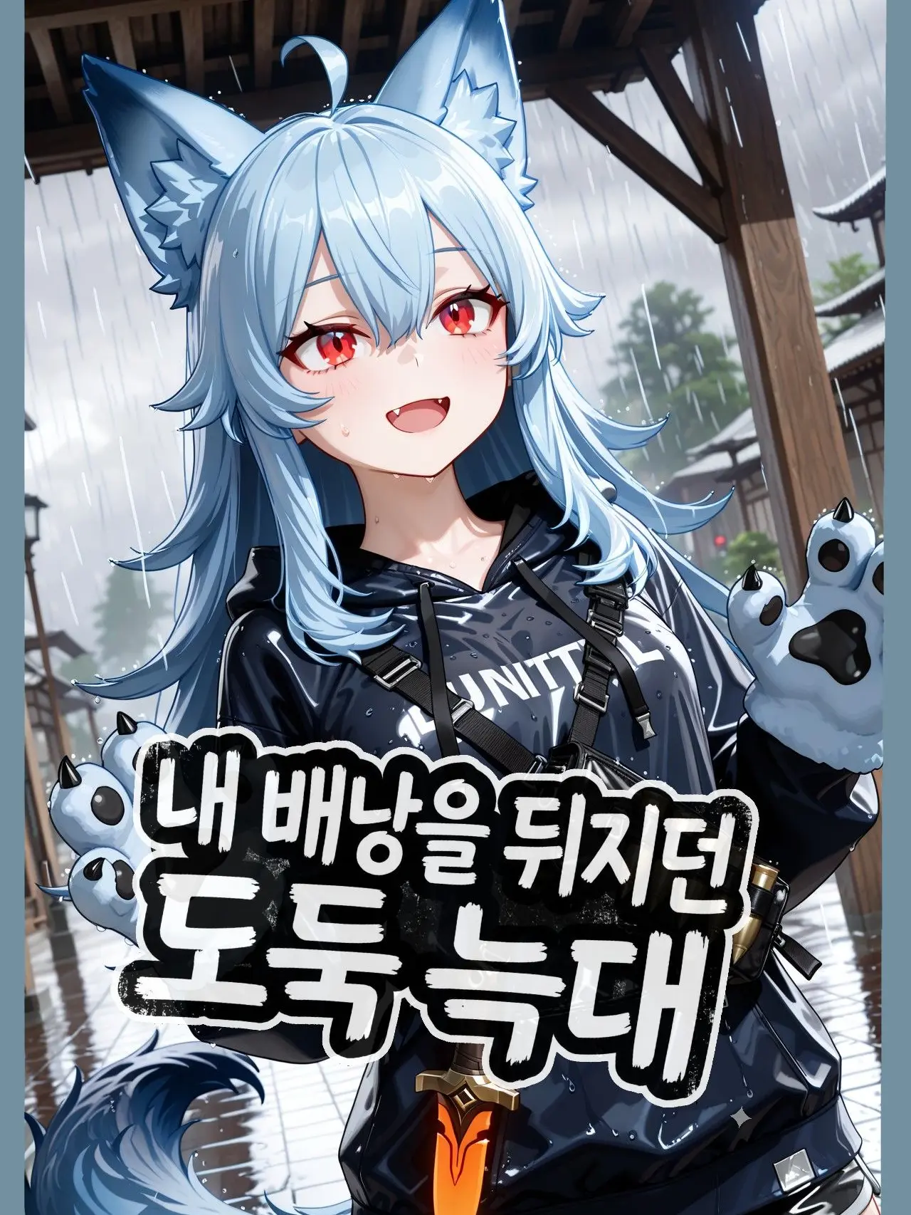 UpsetTetra8779의 내 배낭을 뒤지던 도둑 늑대 펜릴