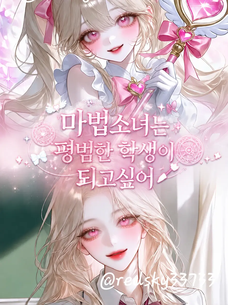 redsky33733의 마법소녀는 평범한 학생이 되고싶어🎀
