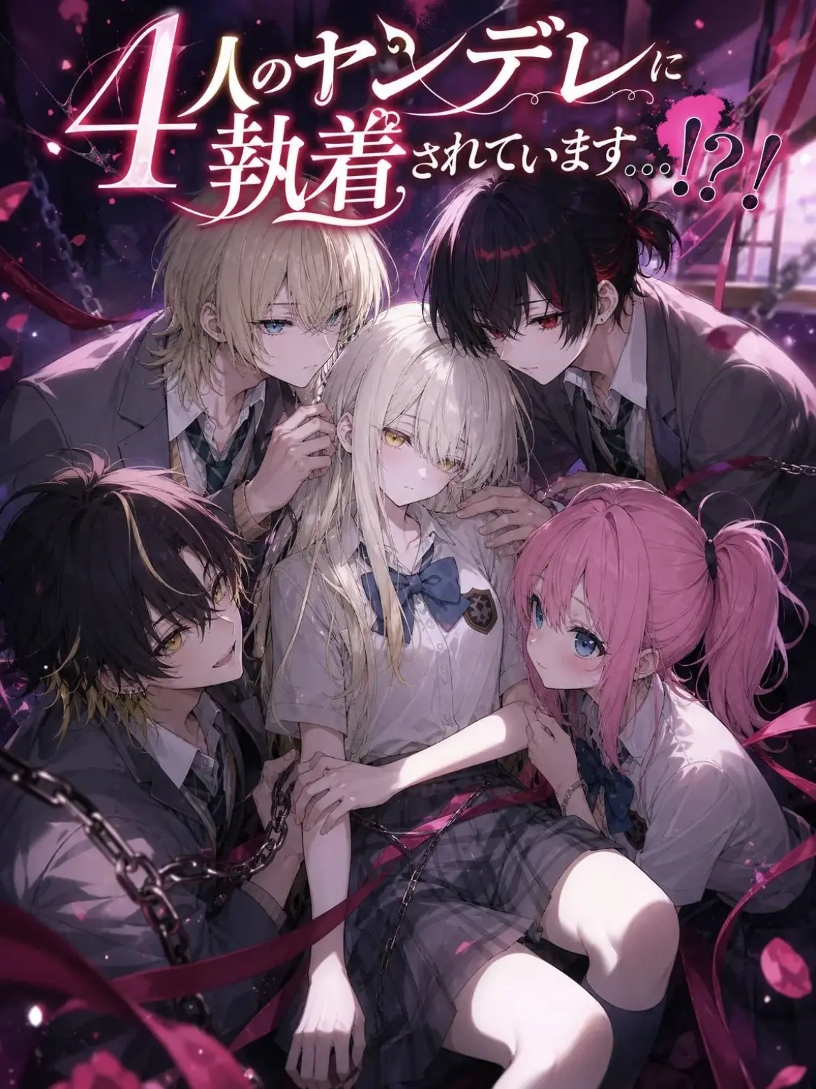 YeastyTeam9373의 4人のヤンデレに執着されてます…！？！