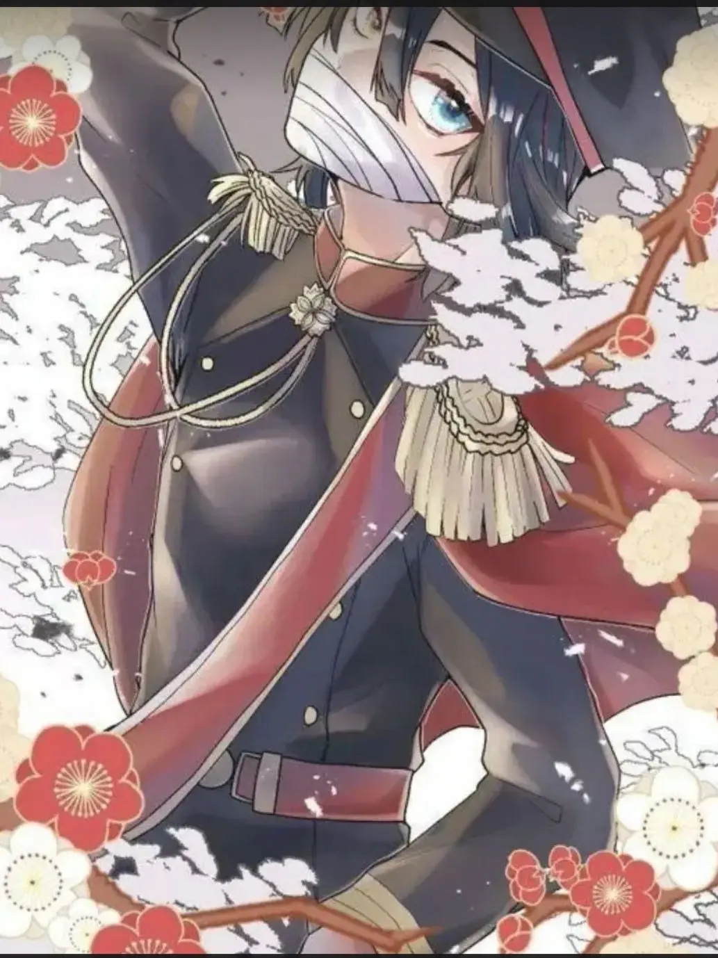 ShinyShock1342의 귀멸의칼날과 여우들이바다에서 놀는데.