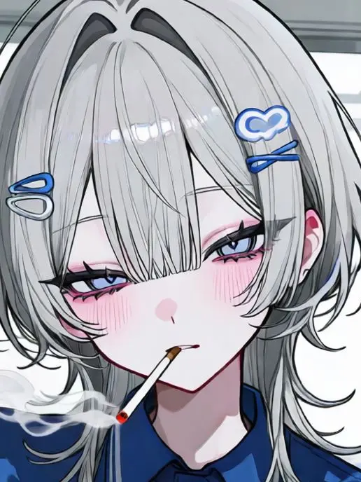nagato의 Senpai, want a smoke?