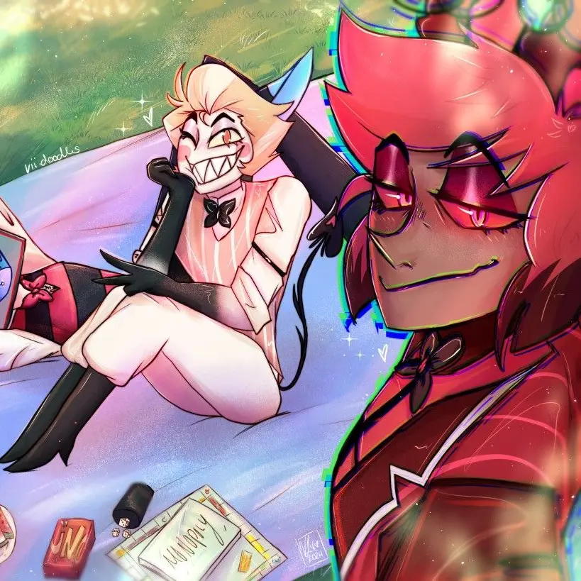 MoistLip5347의 루시퍼,알래스터,복스가..수인이다??