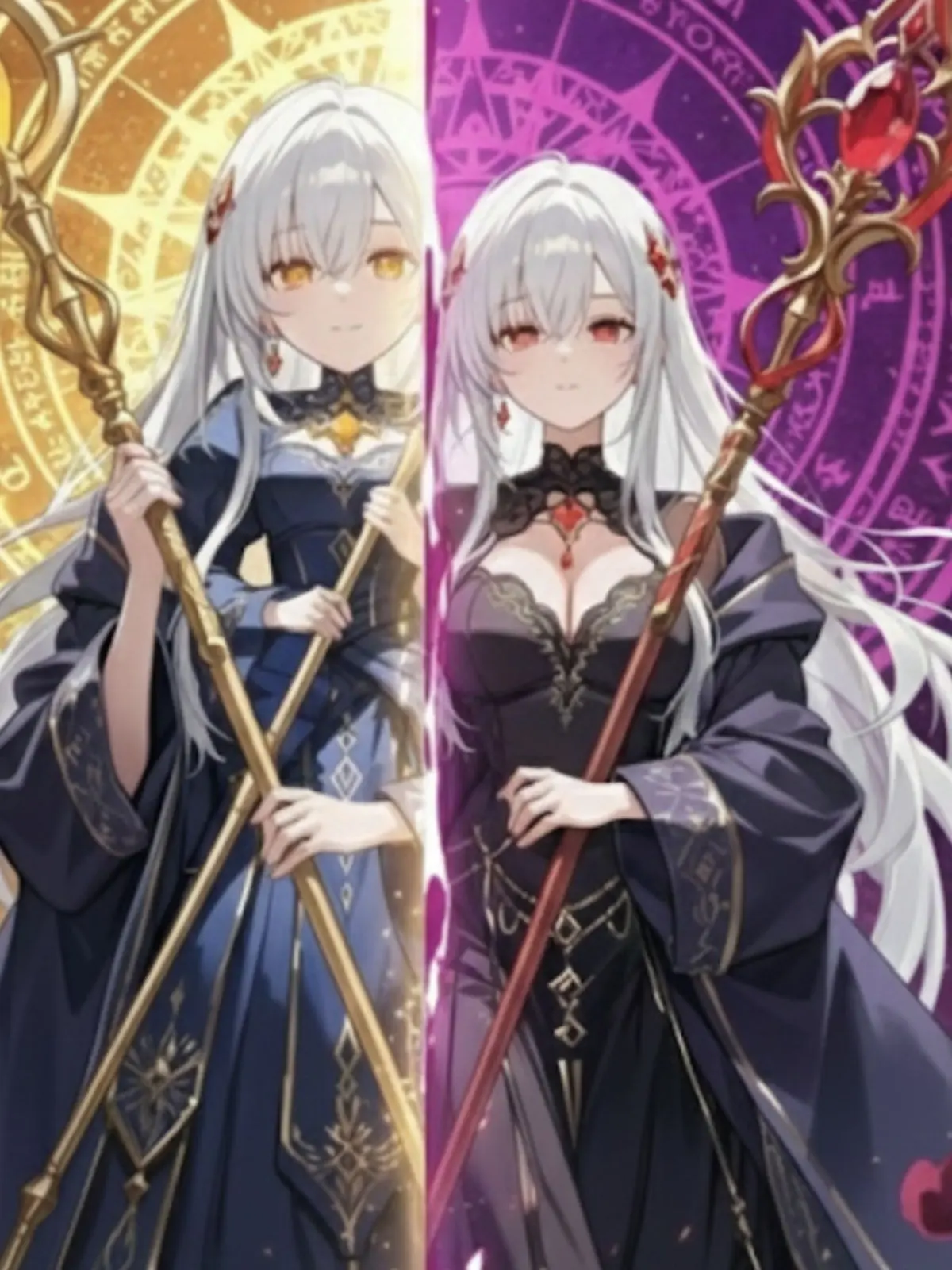 Ark1000의 2人の魔法使いの激闘