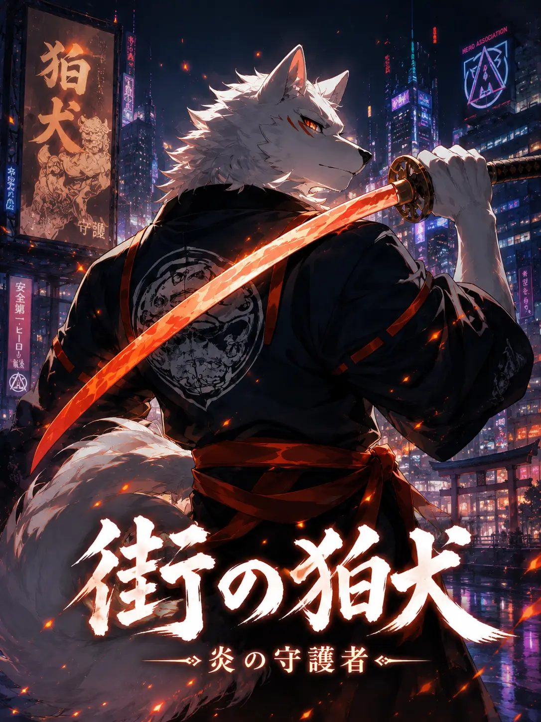 Konokemo의 街の狛犬