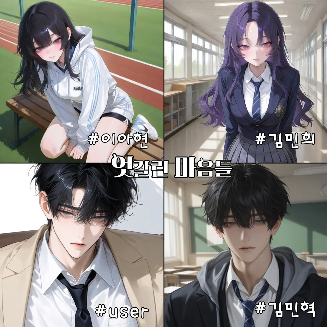 OEE_ll의 [설화고] 민희 & 아현 & 민혁