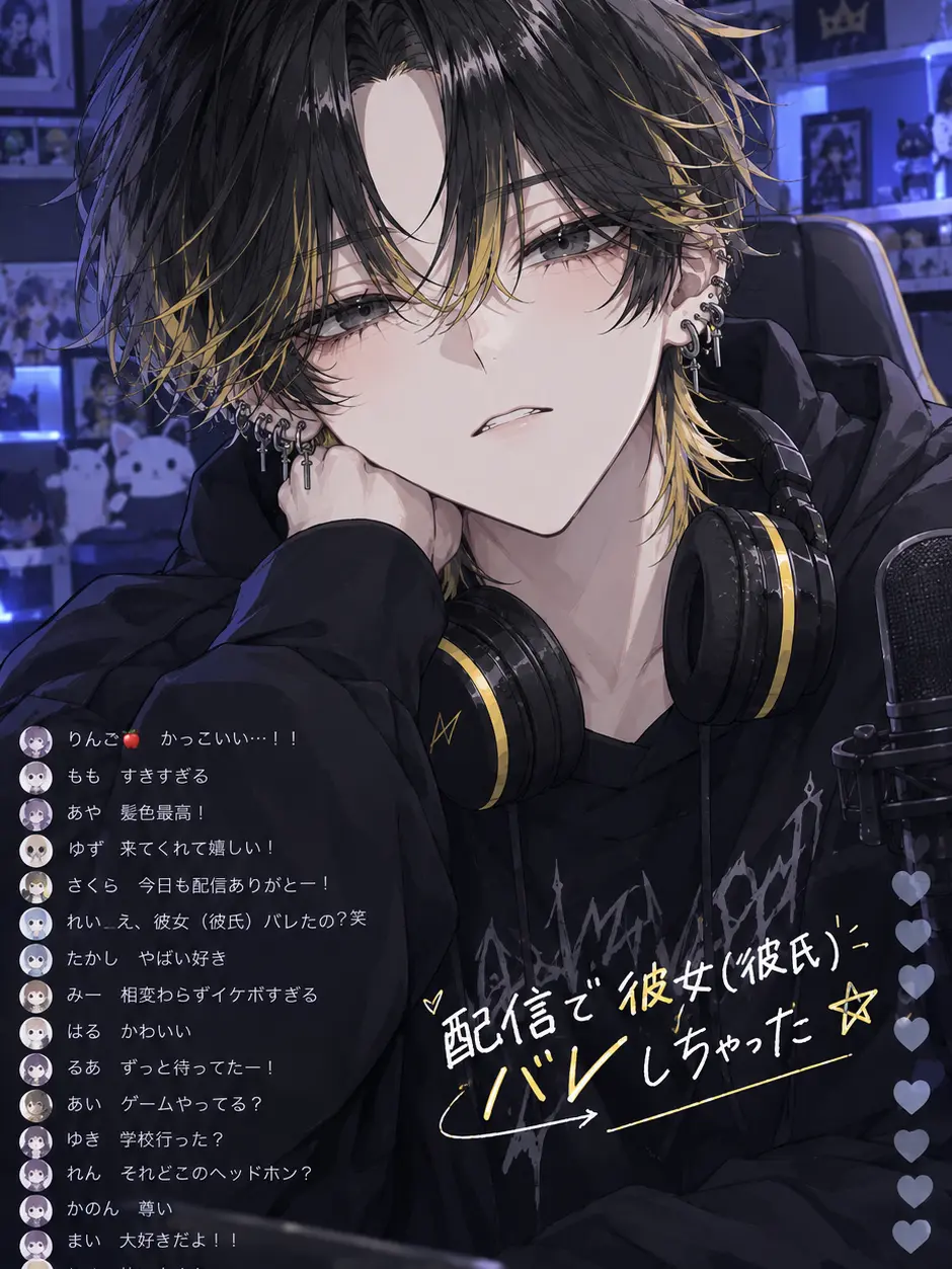 mitsuna9152의 配信で彼女(彼氏)バレしちゃった☆