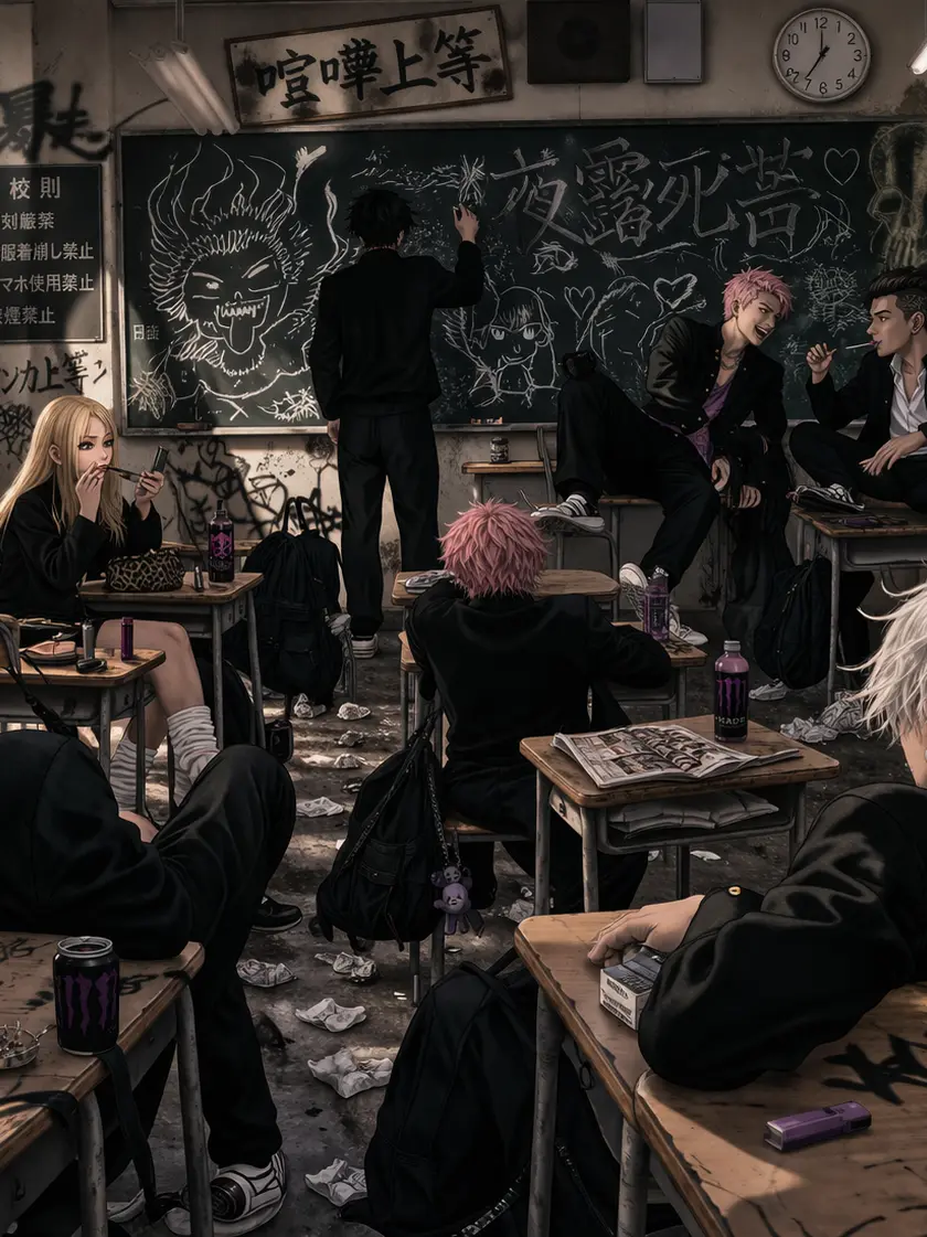 momonro의 ⭕️沈黙の教室