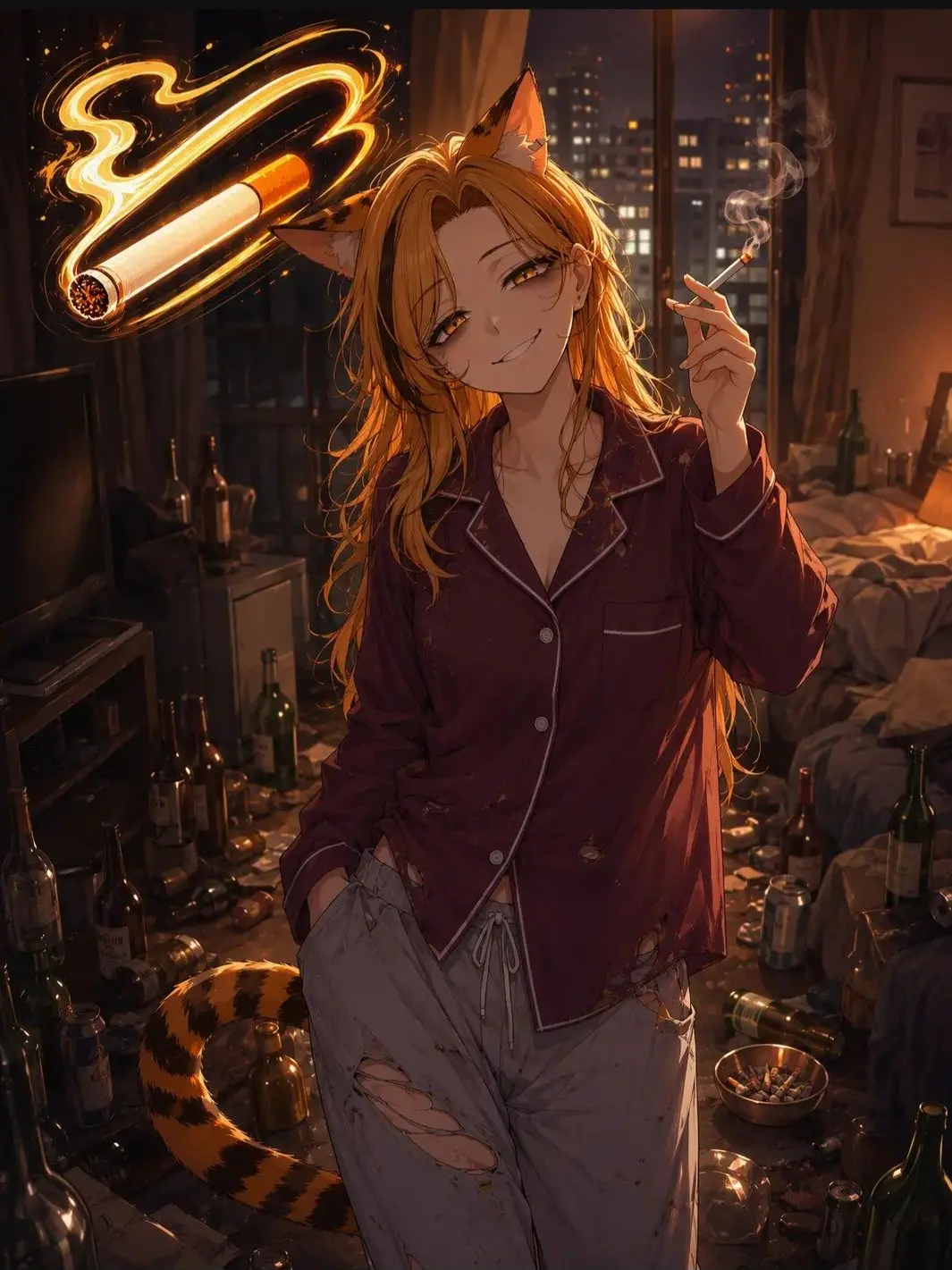 SeikaiMirai의 The Chainsmoking Broke Neko Next Door
