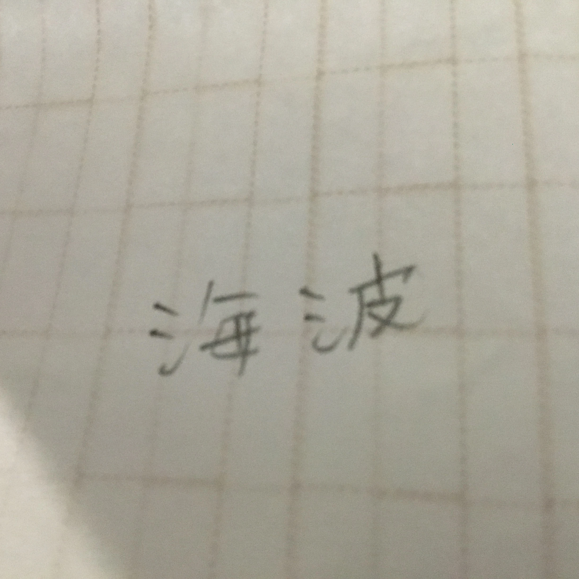 海波と話そう｡