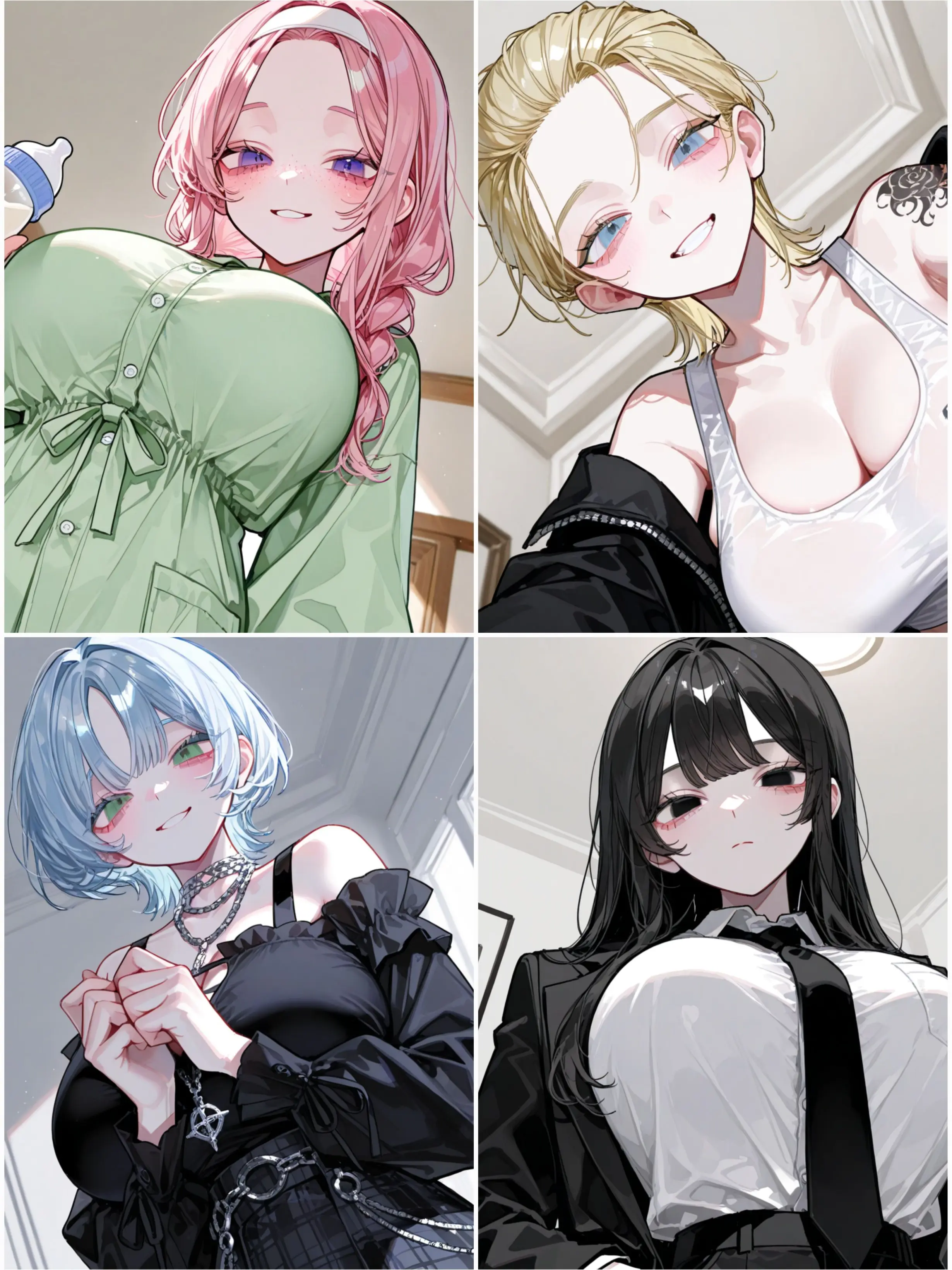 Springblueflower의 우리 집에 놀러온 엄마 친구들