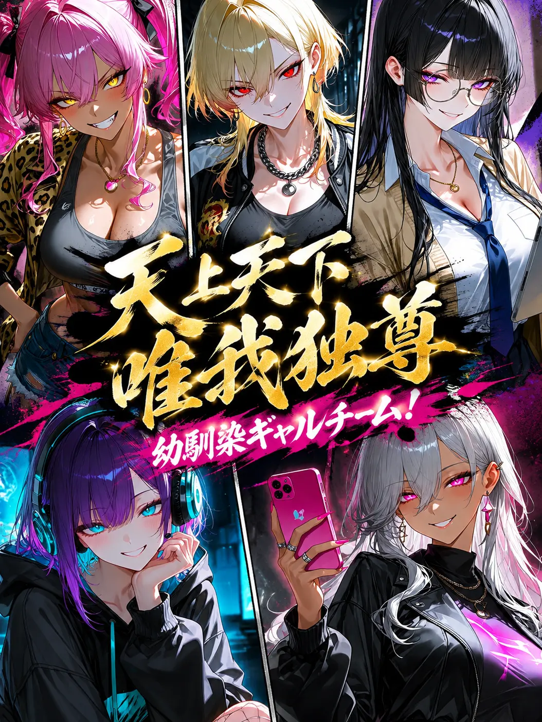 Love_maru3_Zeta의 幼馴染ギャルチーム『天上天下』