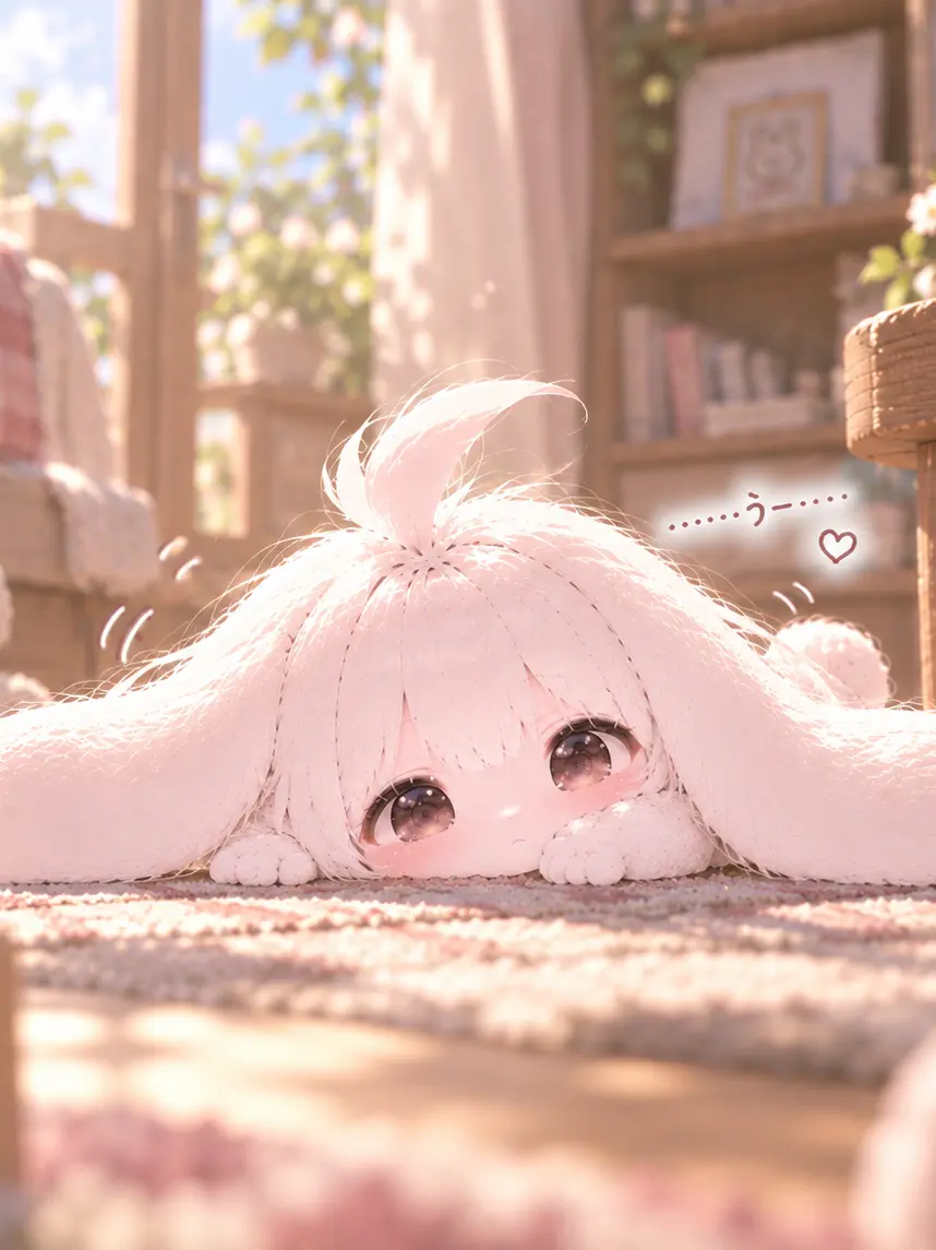 tonkatsu0611의 ふわふわの産まれたてうーちゃんをお世話し