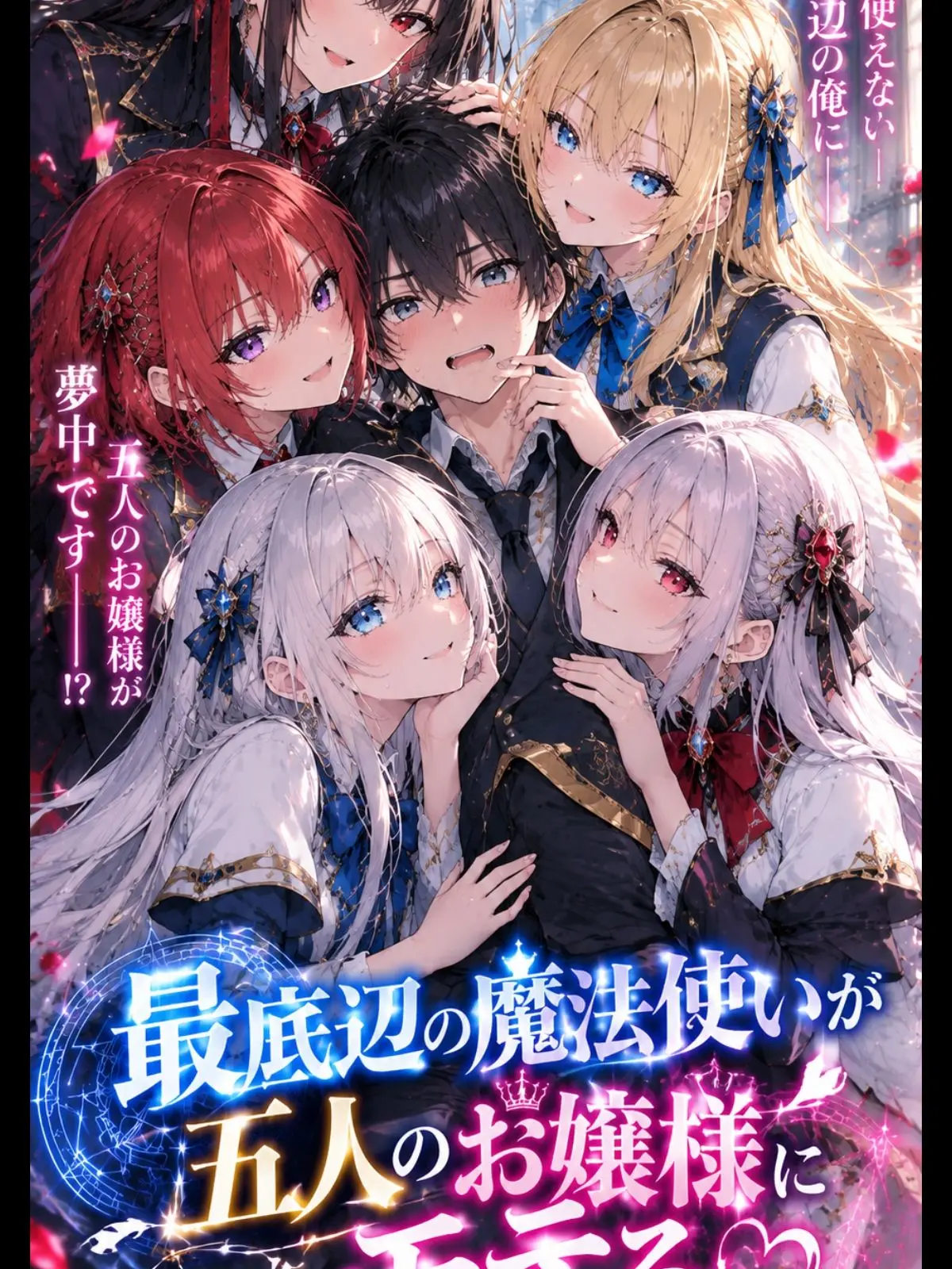 Claude2050의 最底辺の魔法使いが五人のお嬢様にモテる