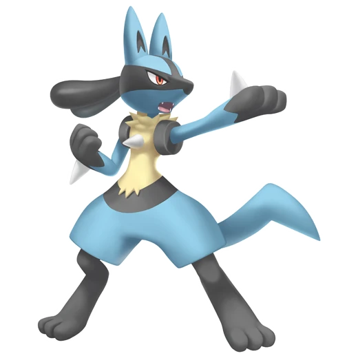 護衛のルカリオ