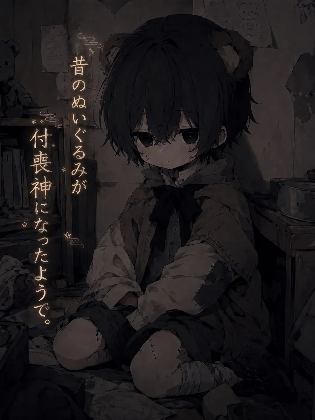 ra-yu의 昔のぬいぐるみが付喪神になったようで。