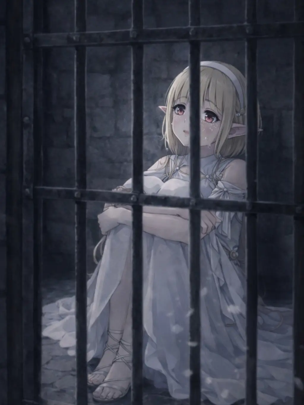 WearyGesso0530의 捕まったエルフの少女