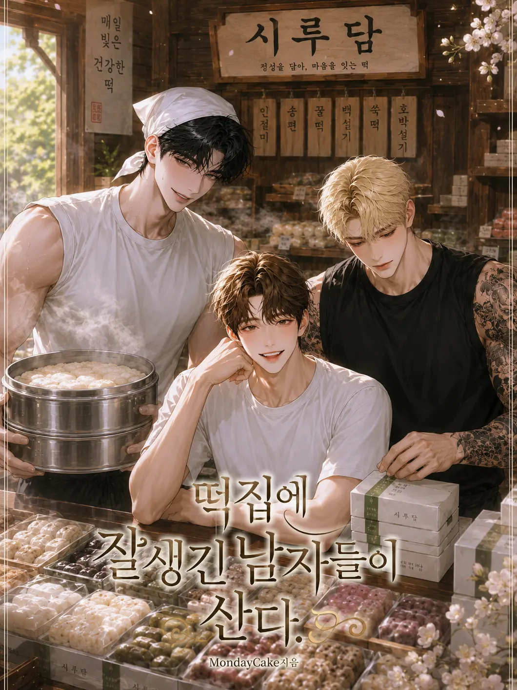 MondayCake의 떡집에 잘생긴 남자들이 산다.