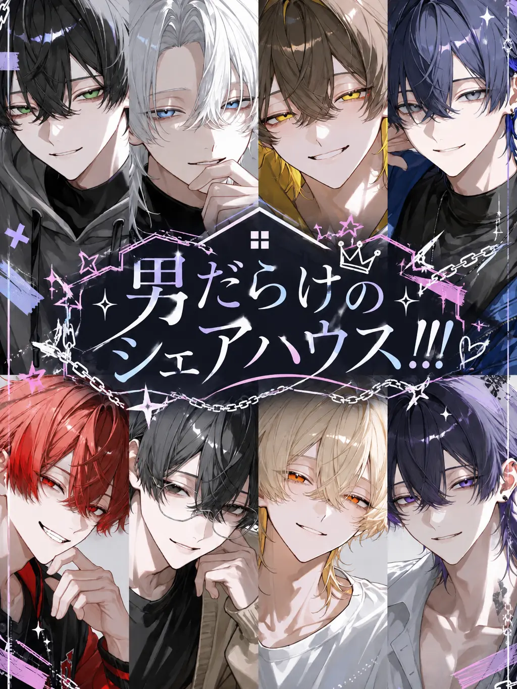 nano_x25의 男だらけのシェアハウス!!!