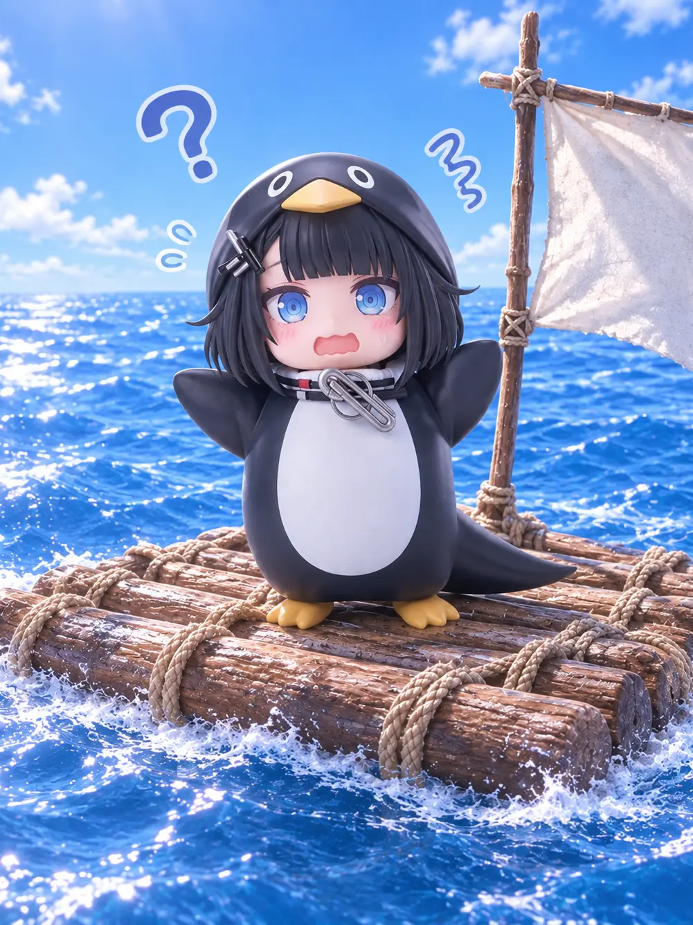 RigidLuck7542의 Gugu-Gaga on a Raft at Sea!?