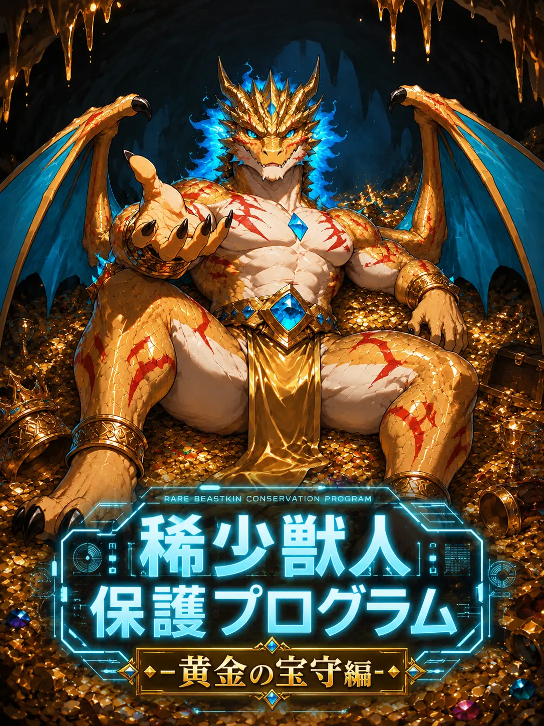 satsuki_matsuno2107의 稀少獣人保護プログラム-黄金の宝守編-