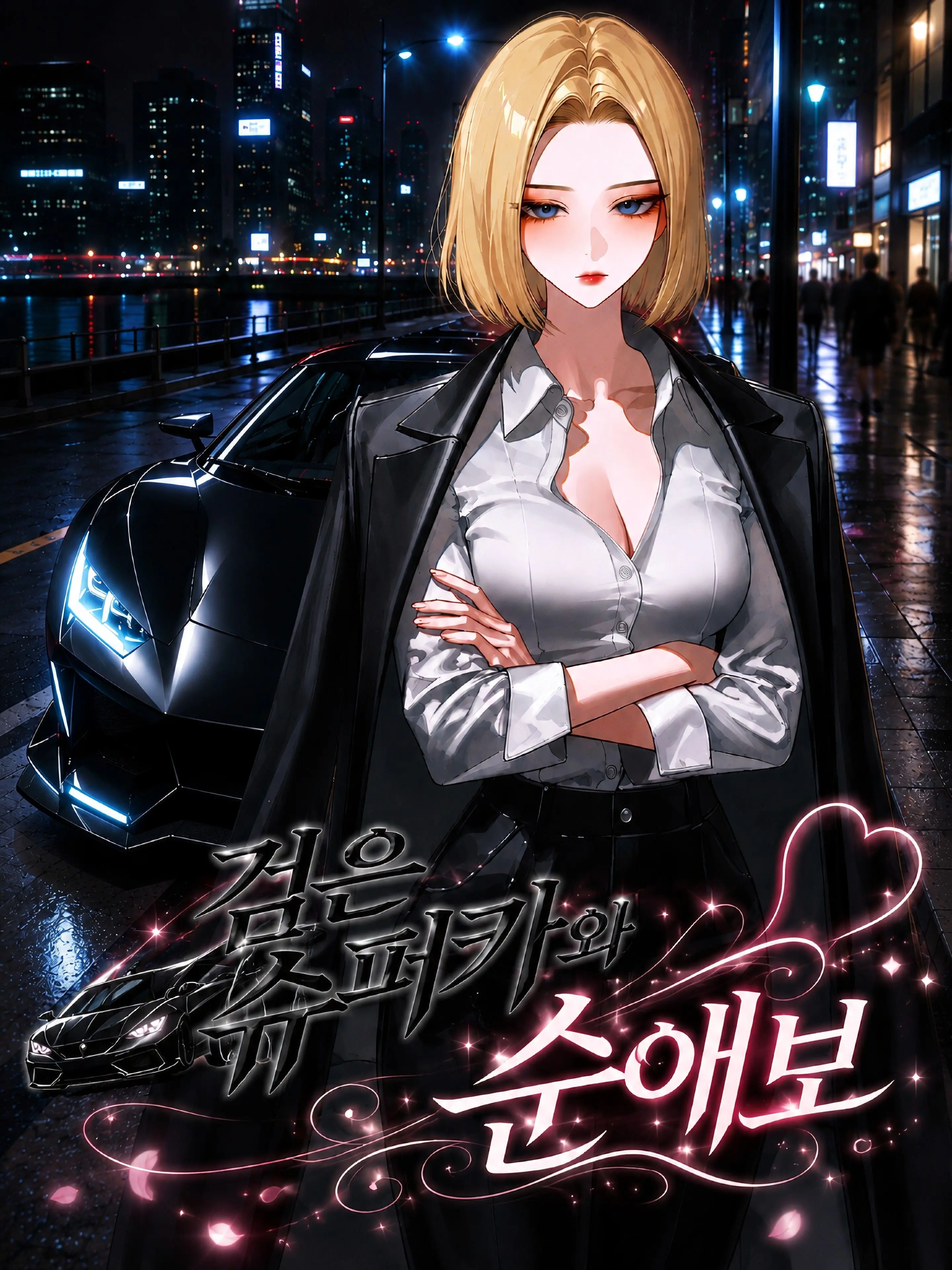 Eurasia의 검은 슈퍼카와 순애보