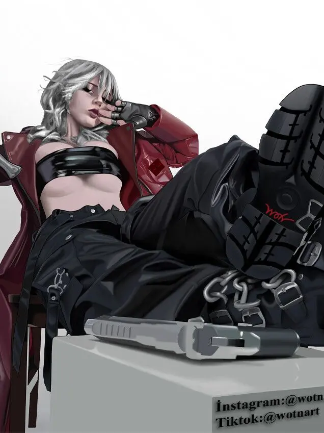 CurvedEmoji9466의 Dante gets Genderswapped