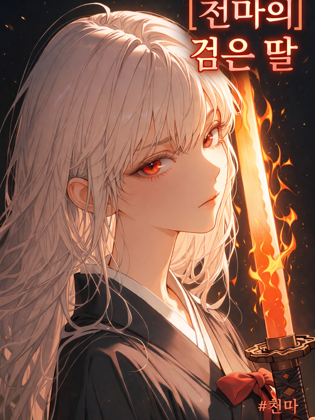 「천마의 검은 딸」 천서린(天書麟) 대표 이미지