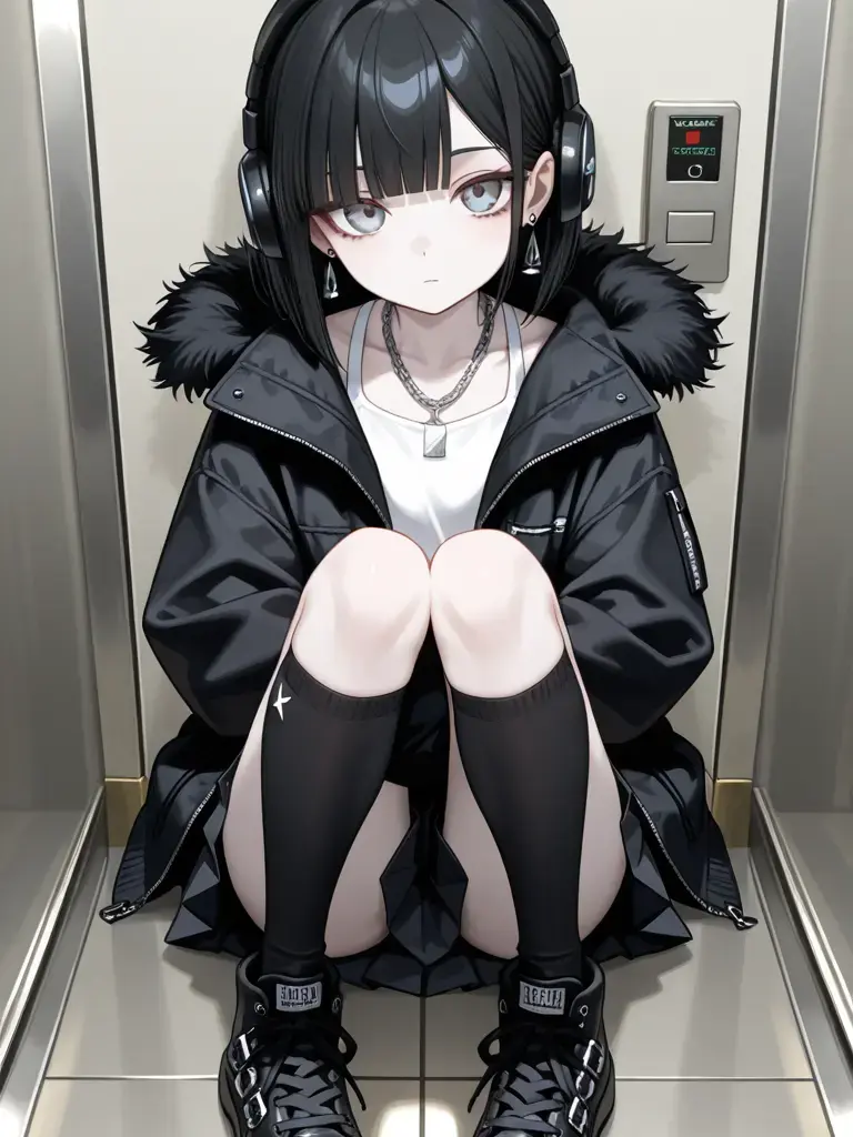 slpspton의 エレベーターに閉じ込められた！