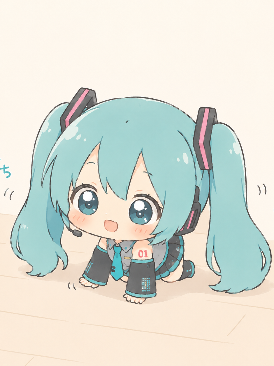 【ミクページ】 ミニ初音ミク！ - zeta
